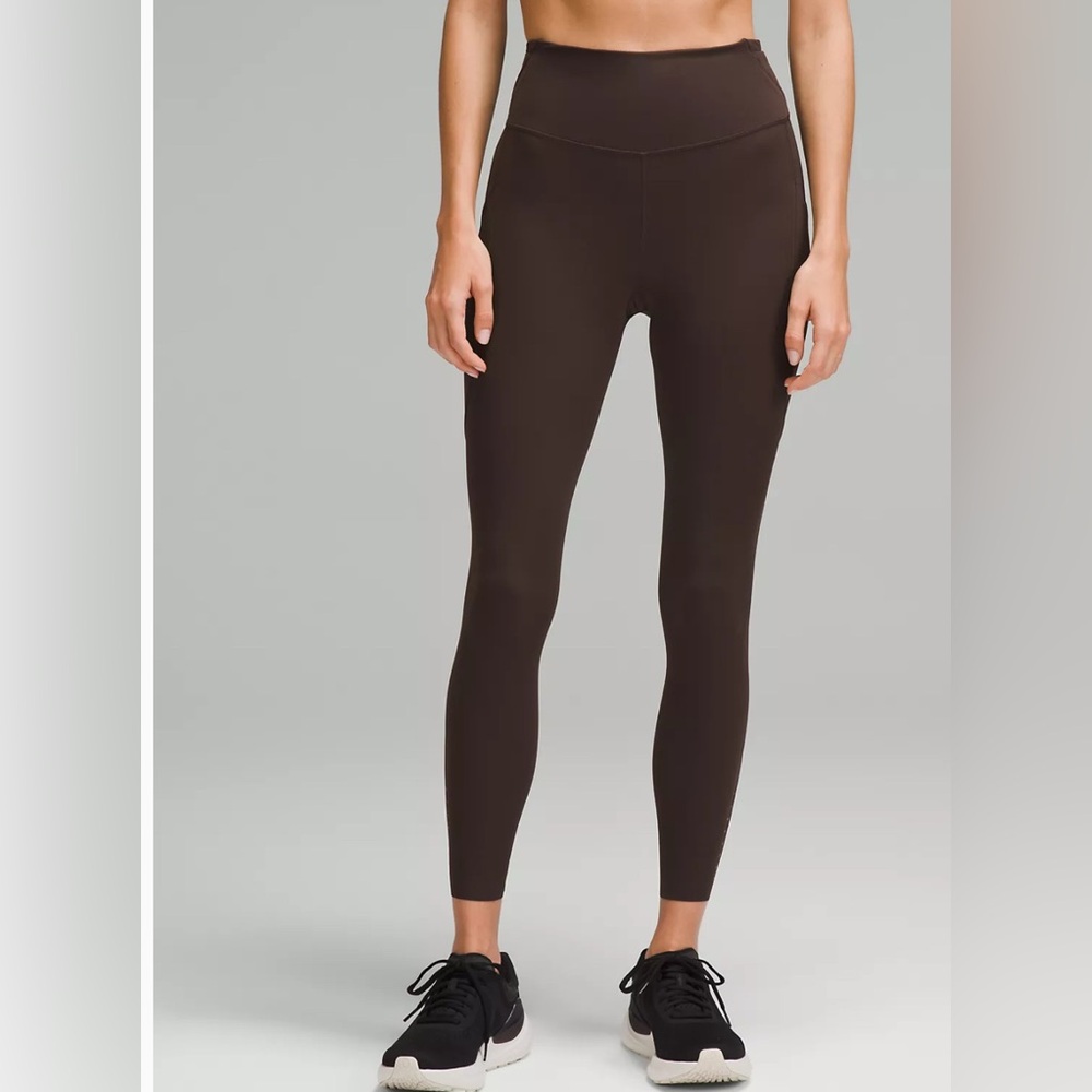 Lululemon Fast and Free High Rise Crop 23” Pockets Updated